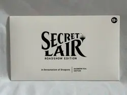 SDCC 2025 MAGIC SECRET LAIR ROADSHOW EDITION DEVASTATION DRAGONS RAINBOW FOIL - Image 1