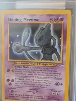 Pokemon Neo Destiny 2002 Shining Mewtwo 109/105 PSA 8 - Image 2