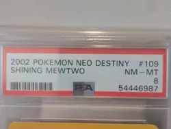 Pokemon Neo Destiny 2002 Shining Mewtwo 109/105 PSA 8 - Image 3