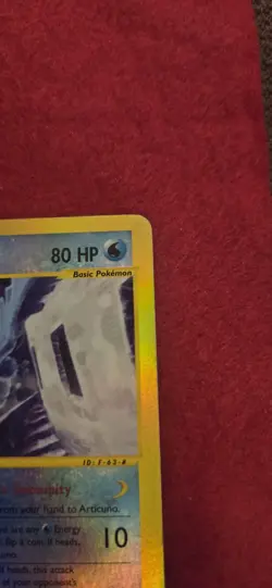 Pokemon TCG Skyridge Articuno 4/144 Reverse Holo Rare 80 HP Basic EN LP - Image 5