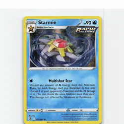Starmie 053/264 Holo Rare Fusion Strike Pokemon Near Mint - Image 1