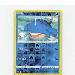 Wailmer 037/195 Common Silver Tempest Pokemon Reverse Holo Near Mint - Image 1