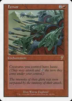 Fervor 7th Edition LP MTG - Image 1