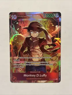 Monkey.D.Luffy (Treasure Booster Set) ST10-006 One Piece Promotion Cards Foil - Image 1