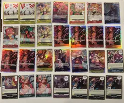 One Piece TCG Lot of 117 NM Assorted Cards Great Value for Player and Collector - Image 3