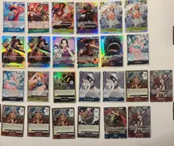 One Piece TCG Lot of 117 NM Assorted Cards Great Value for Player and Collector - Image 4