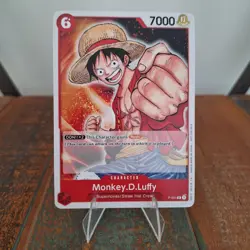 Monkey D Luffy Pre-Errata P-001 Promotion Pack 2022 One Piece Promo - Image 1