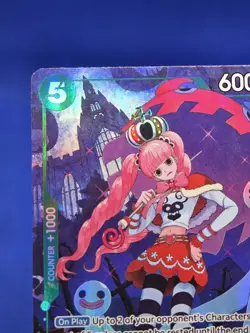 One Piece The Azure Sea’s Seven Perona OP14-033 Alternate Alt Art NM - Image 3