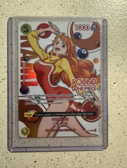 Bandai One Piece CCG Nami ST29-008 Round One Promo - Image 1