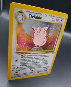 Clefable 1/64 Jungle Holo Rare Unlimited Wizards Of The Coast Pokemon TCG LP - Image 4
