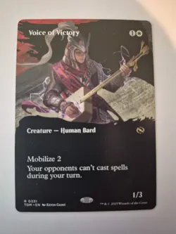 1x Voice of Victory (Borderless) Tarkir: Dragonstorm 331 NM x1 - Image 1