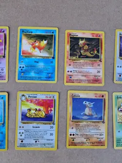 1999-2000 Base Set Pokemon Card Lot Of 10 - Image 3