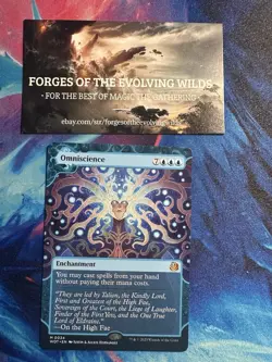 Omniscience Borderless Wilds of Eldraine Enchanting Tales - Image 1