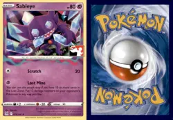SABLEYE 070/196 RARE PRIZE PACK SERIES CARDS POKEMON NEAR MINT - Image 3