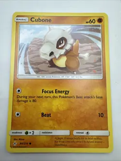 Pokemon Card Cubone Unbroken Bonds Common 90/214 Near Mint - Image 1