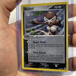 Pokemon EX Hidden Legends Nuzleaf Holo #45/101 NM 2004 Uncommon Card TCG Pokemon - Image 2