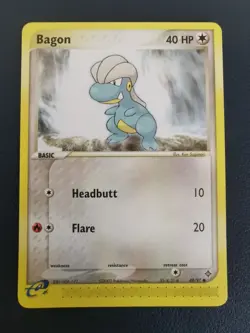 Pokemon Card Bagon 49/97 EX Dragon Common - Image 1