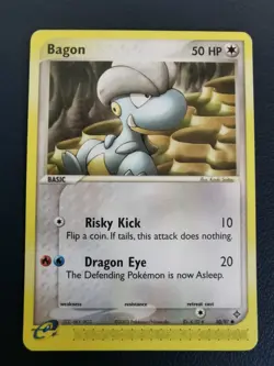 Pokemon Card Bagon 50/97 EX Dragon Common - Image 1