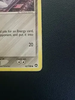 Pokemon Card Aron 42/108 EX Power Keepers Common - Image 5