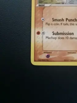 Pokemon Card Machop 53/108 EX Power Keepers Common - Image 4