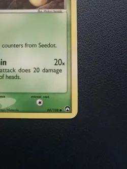 Pokemon Card Seedot 60/108 EX Power Keepers Common - Image 5
