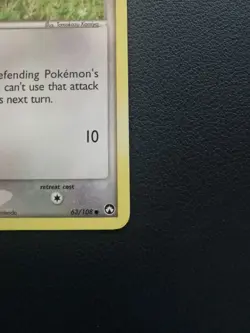 Pokemon Card Slakoth 63/108 EX Power Keepers Common - Image 5