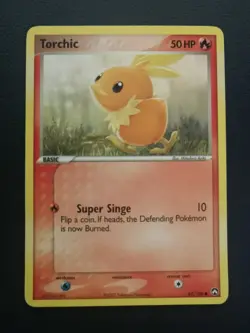 Pokemon Card Torchic 67/108 EX Power Keepers Common - Image 1