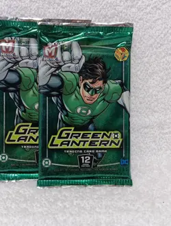 Panini GREEN LANTERN MetaX Trading Card Lantern 12-Card Pack Lot of 3 - Image 2