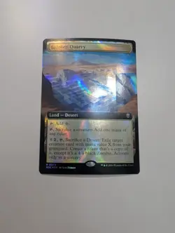 MTG - Lazotep Quarry (Extended ArtRipple Foil)- Commander: Modern Horizons3 NM/M - Image 1