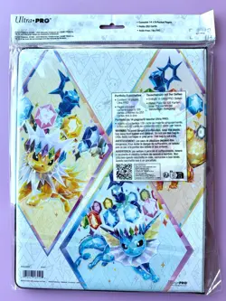 Pokemon Portfolio PRIZMATIC EVOLUTIONS Album Ultra PRO 9-Pocket HOLDS 252 CARDS❗ - Image 3