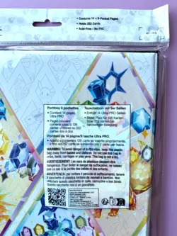 Pokemon Portfolio PRIZMATIC EVOLUTIONS Album Ultra PRO 9-Pocket HOLDS 252 CARDS❗ - Image 4