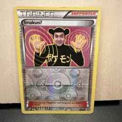 Imakuni 63/83 Reverse Holo Pokemon XY Generations Card TCG - Image 1