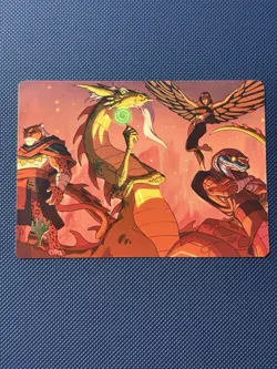 North Wind Avatar Art Card (Gold-Stamped) Art Series: TMNT - Image 1
