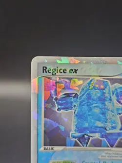 Regice EX Holo Rare Card 97/101 Hidden Legends Cracked Ice NM - Image 2