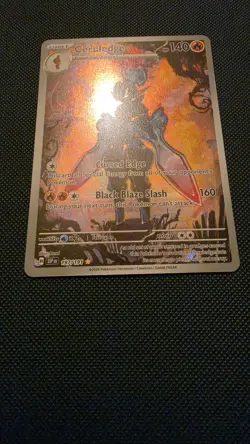 Ceruledge Surging Sparks Illustration Rare Pokemon TCG Card 197/191 - Image 3