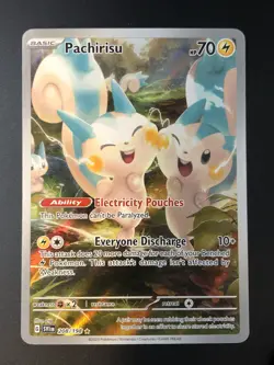 Pachirisu IR | 208/198 | SV1 Scarlet & Violet Base | Rare Pokemon TCG Cards | NM - Image 1