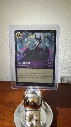 Disney Parks 2026 Lorcana Maleficent Attack Of The Vine 4/DIS EN 13 Promo Card - Image 1