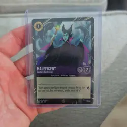 Disney Parks 2026 Lorcana Maleficent Attack Of The Vine 4/DIS EN 13 Promo Card - Image 1