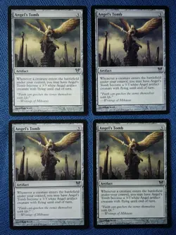 MTG 4x Angel's Tomb x4 NM Avacyn Restored Magic Playset - Image 1