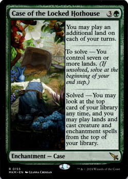 Case of the Locked Hothouse Regular NM MTG - Image 1