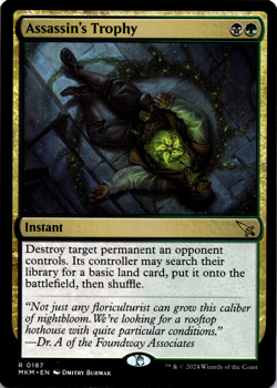 Assassin's Trophy MKC Regular NM MTG - Image 1
