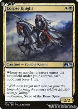Corpse Knight [M20 - 206] Core Set 2020 - Image 1