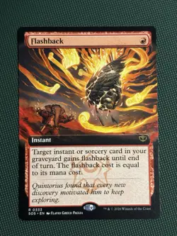 Flashback (Extended Art) Secrets of Strixhaven Regular - Image 1