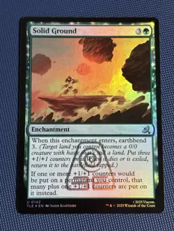 Solid Ground Avatar: The Last Airbender: Eternal-Legal Foil - Image 1