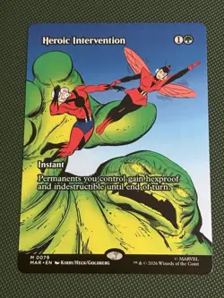 Heroic Intervention (0079) (Borderless) Marvel Universe Eternal-Legal Regular - Image 1