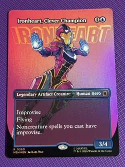 Ironheart, Clever Champion (Borderless) Marvel Super Heroes Foil - Image 1