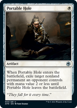 Portable Hole [Dungeons & Dragons: Adventures in the Forgotten Realms] Near Min - Image 1