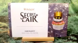 Purr Majesty by Vanessa Stockard, Secret Lair Foil Edition, Magic MTG Sealed - Image 1