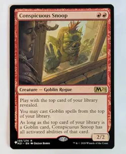 Conspicuous Snoop The List Reprints, NM - MTG - Image 1
