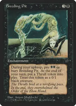 Breeding Pit NonFoil Fallen Empires 35 NM MTG - Image 1